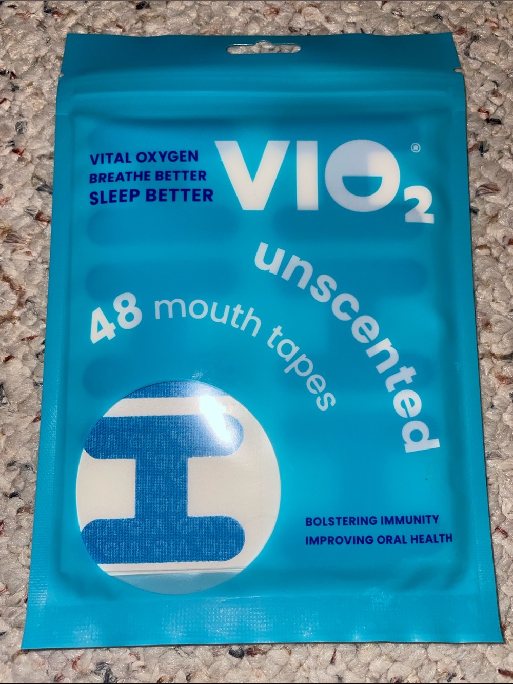 Unscented Mouth Tapes – Blue (48 Count)